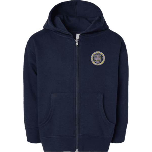 Toddler Full-Zip Sweatshirt with Logo