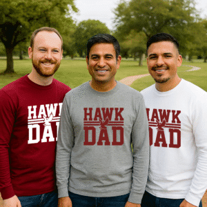 Hawk Dad Long Sleeve Tee
