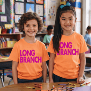 Longbranch Comfort Colors Melon Tee